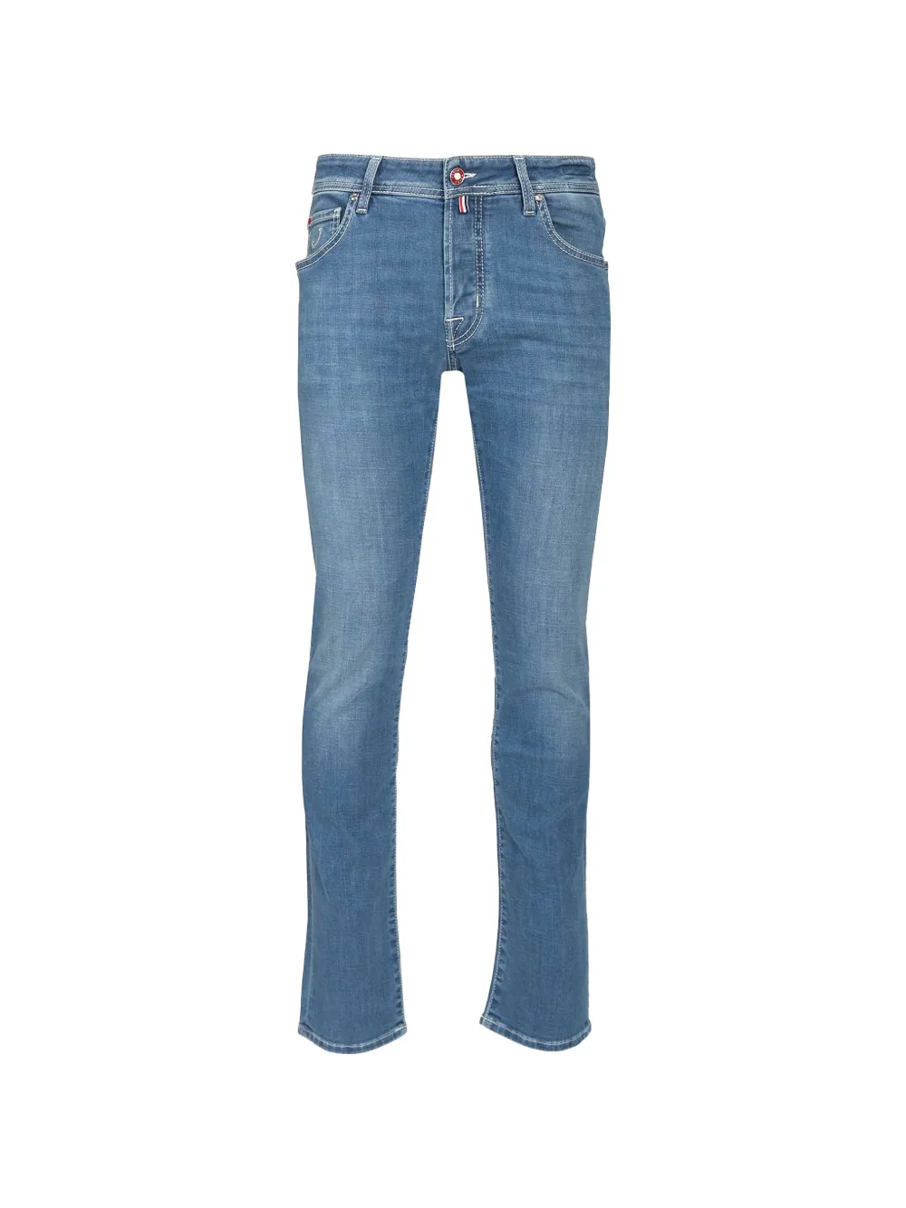 Jacob Cohën Jeans con cuciture - Blu