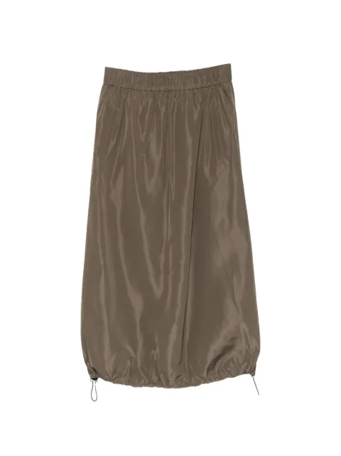 Tibi drawstring midi skirt