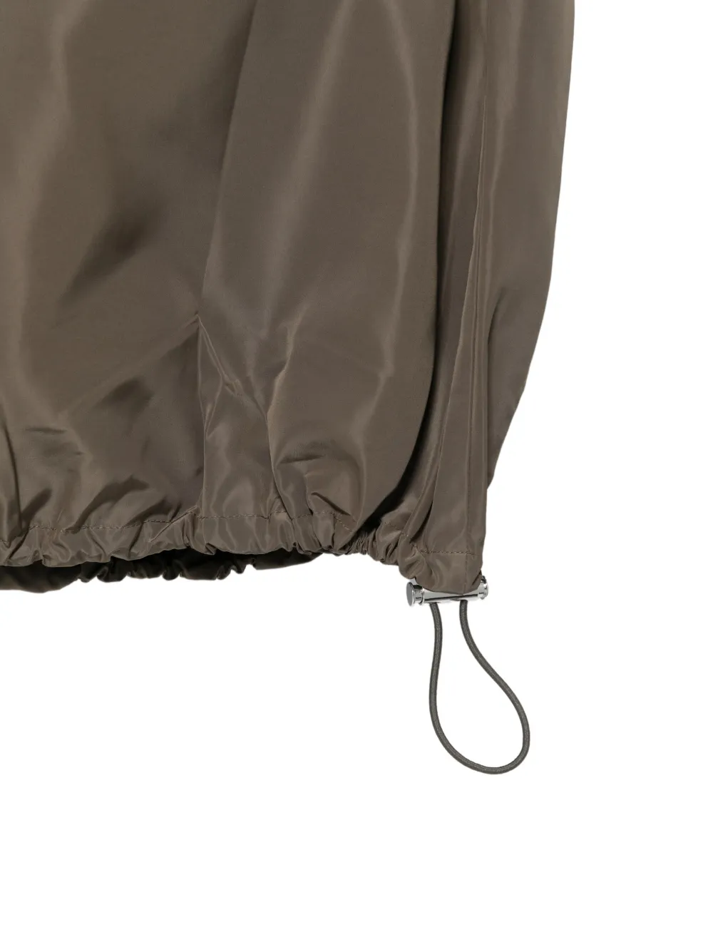  Tibi Drawstring Midi Skirt - Green 
