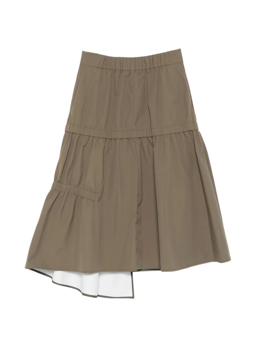 Tibi 비대칭 밴딩 스커트 | 비대칭 & 드레이프 스커트