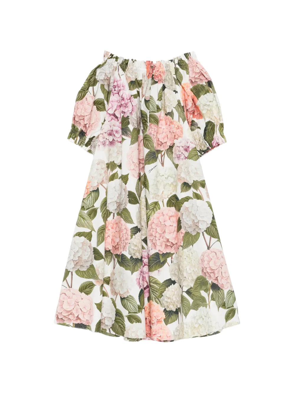 Floral-Pattern Dress
