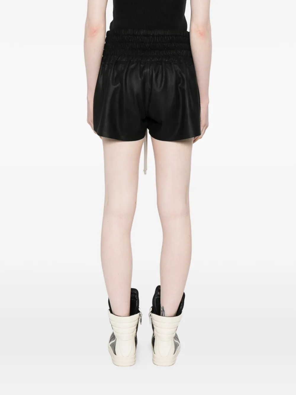 Rick Owens Concordian shorts met trekkoord Zwart