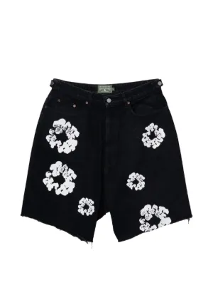 DSQUARED2 ダメージ デニムショーツ | ブラック | FARFETCH JP
