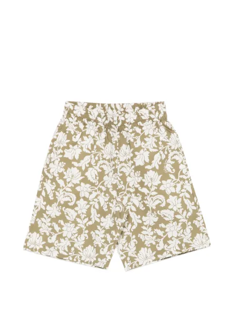 Golden Goose Kids short fleuri à taille élastiquée