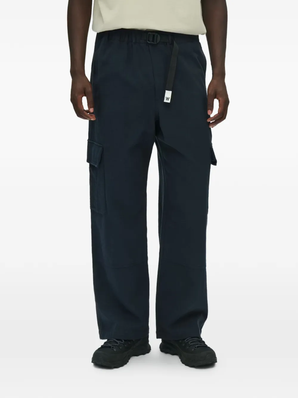 Wood Cargo broek Blauw