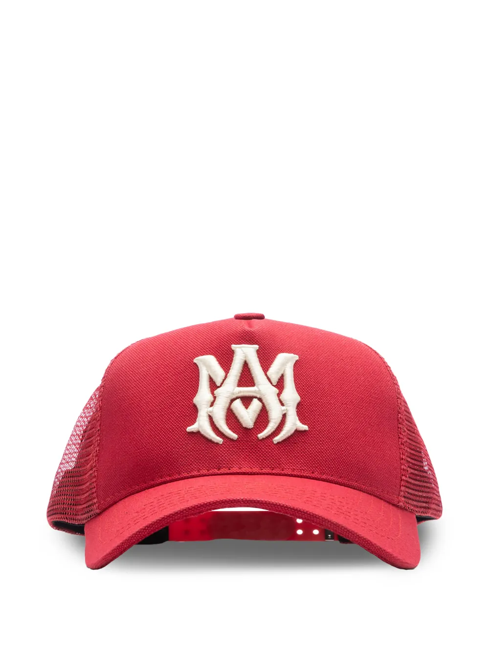 AMIRI MA-logo trucker hat - Rosso