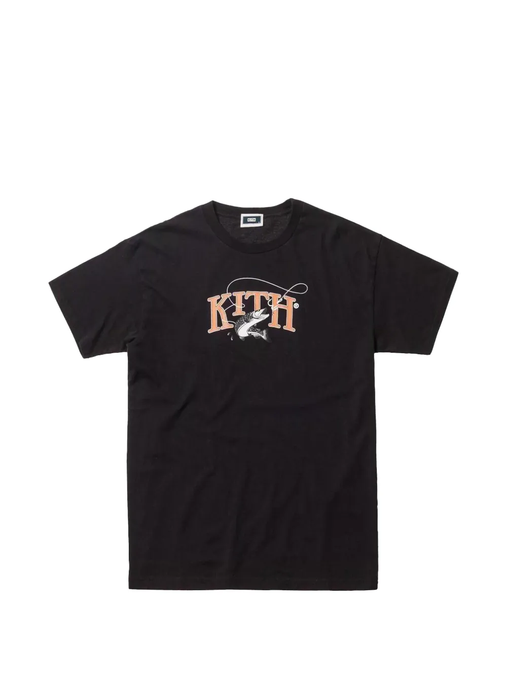KITH tight lines graphic T-shirt - Nero