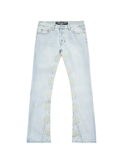 LOSTSHDWS vaqueros con apliques