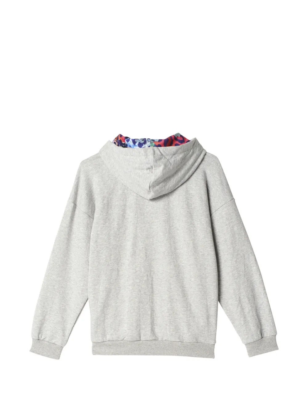 adidas Kids Hoodie met bloemen-logo Grijs