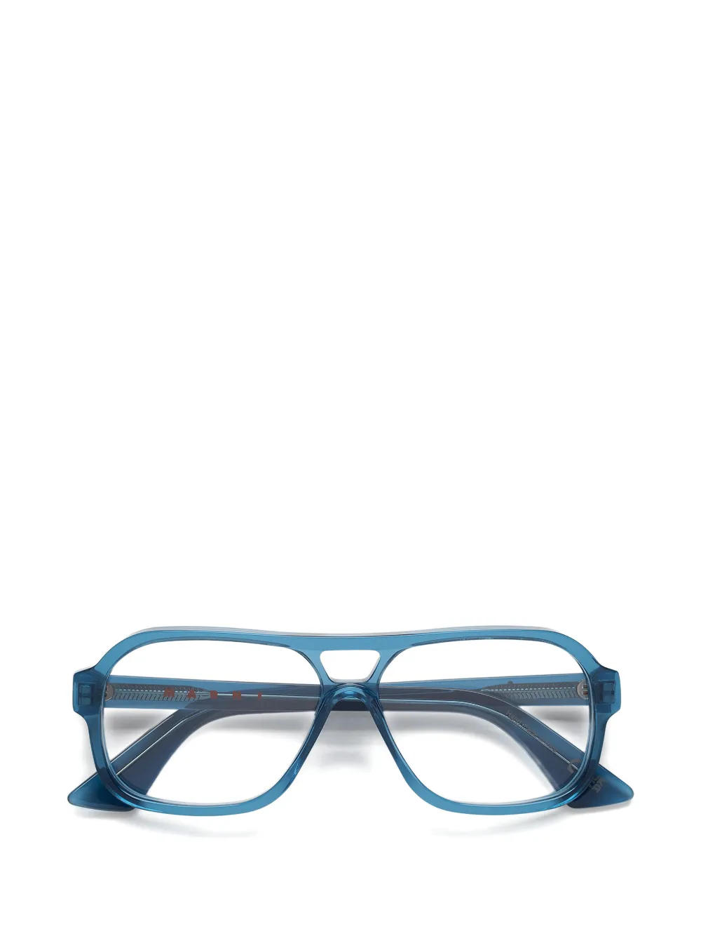 Marni Eyewear x RETROSUPERFUTURE Moziqui pilot-frame glasses - Blu