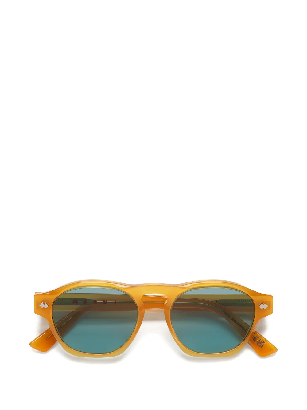 Marni Eyewear x RETROSUPERFUTURE Yunari round-frame sunglasses - Giallo