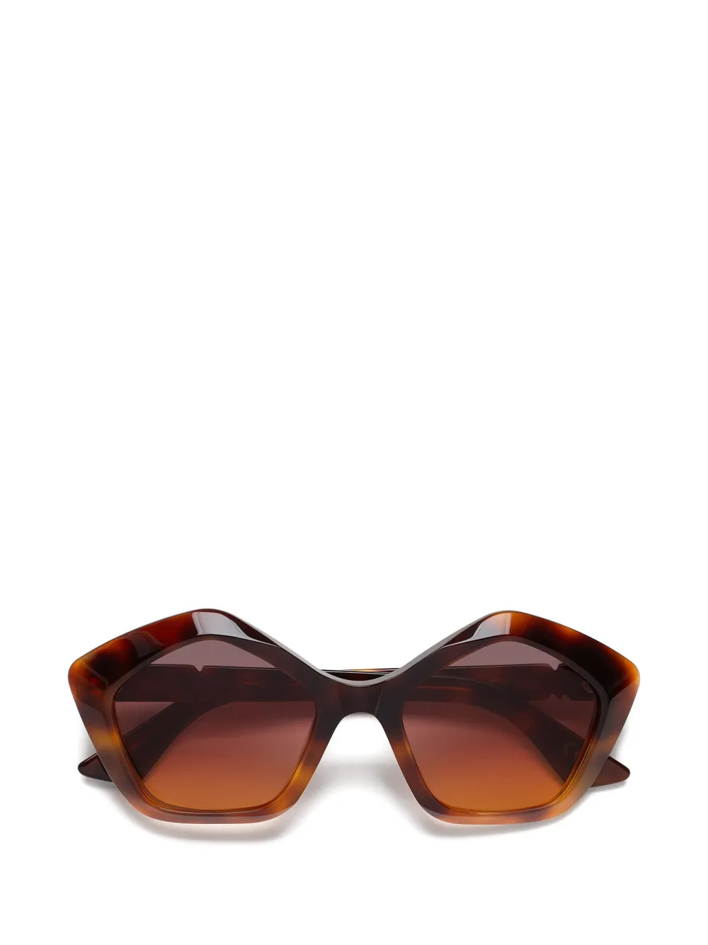 Marni Eyewear x RETROSUPERFUTURE Eluvi geometric-frame sunglasses - Marrone