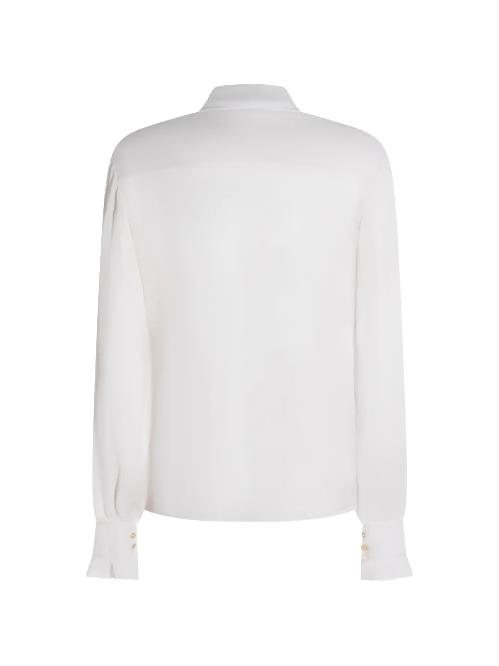  Alberta Ferretti Ruffled Shirt - Neutrals 
