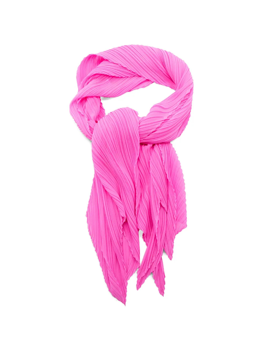 Pleats Please Issey Miyake Monthly january pleated scarf - Rosa