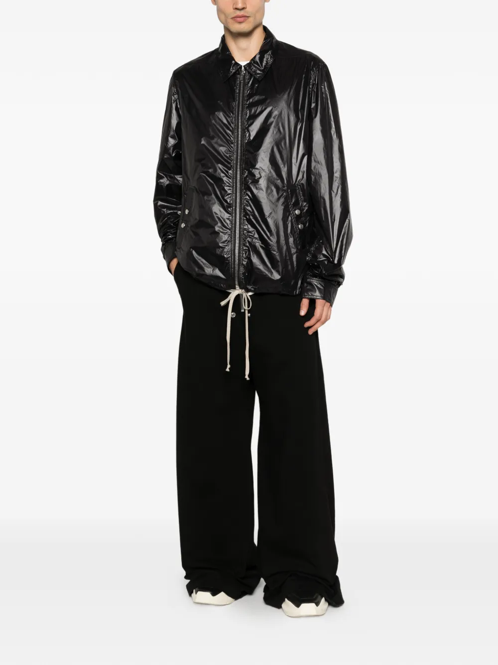 Rick Owens DRKSHDW Jack met rits Zwart