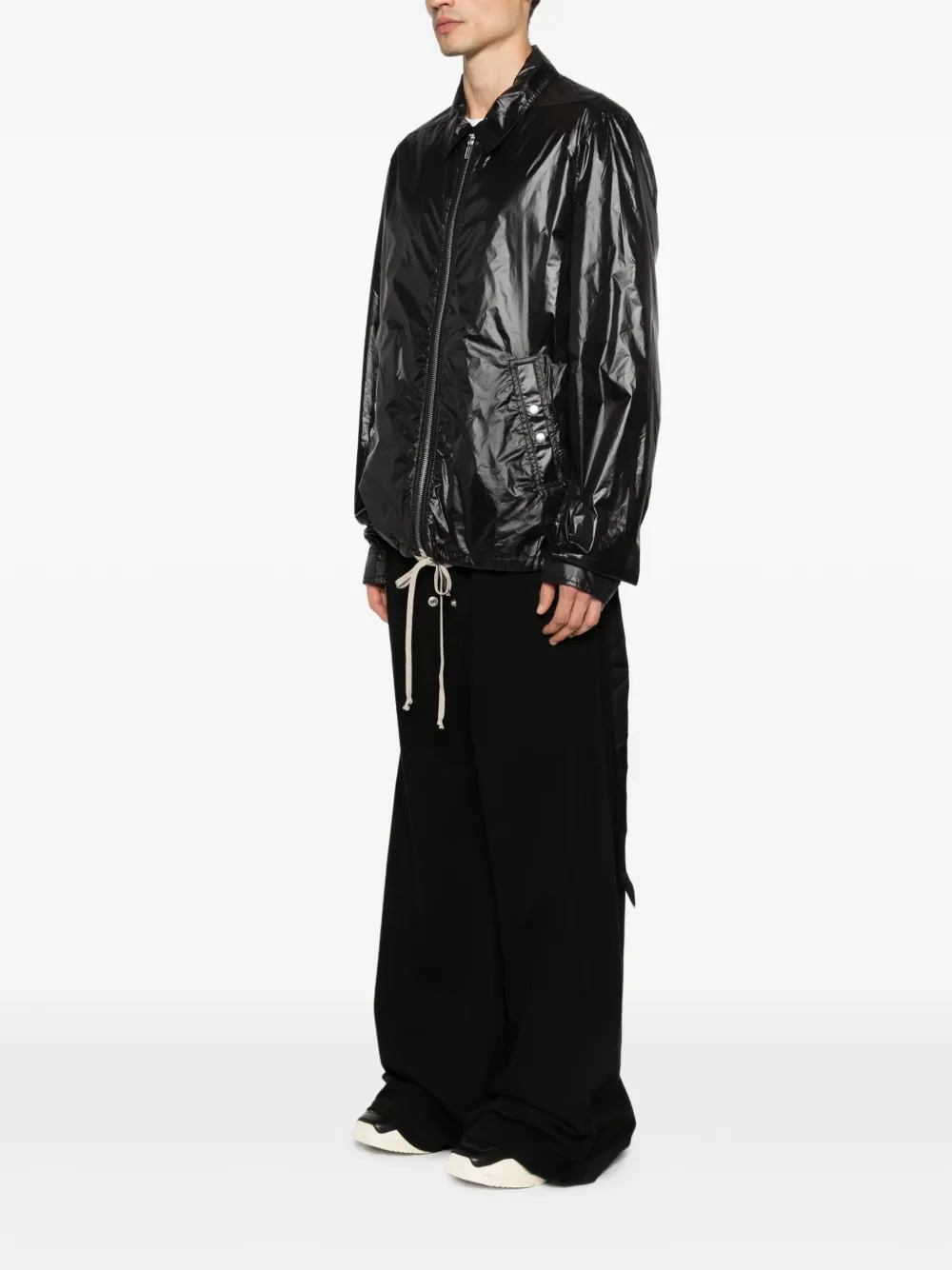 Rick Owens DRKSHDW Jack met rits Zwart