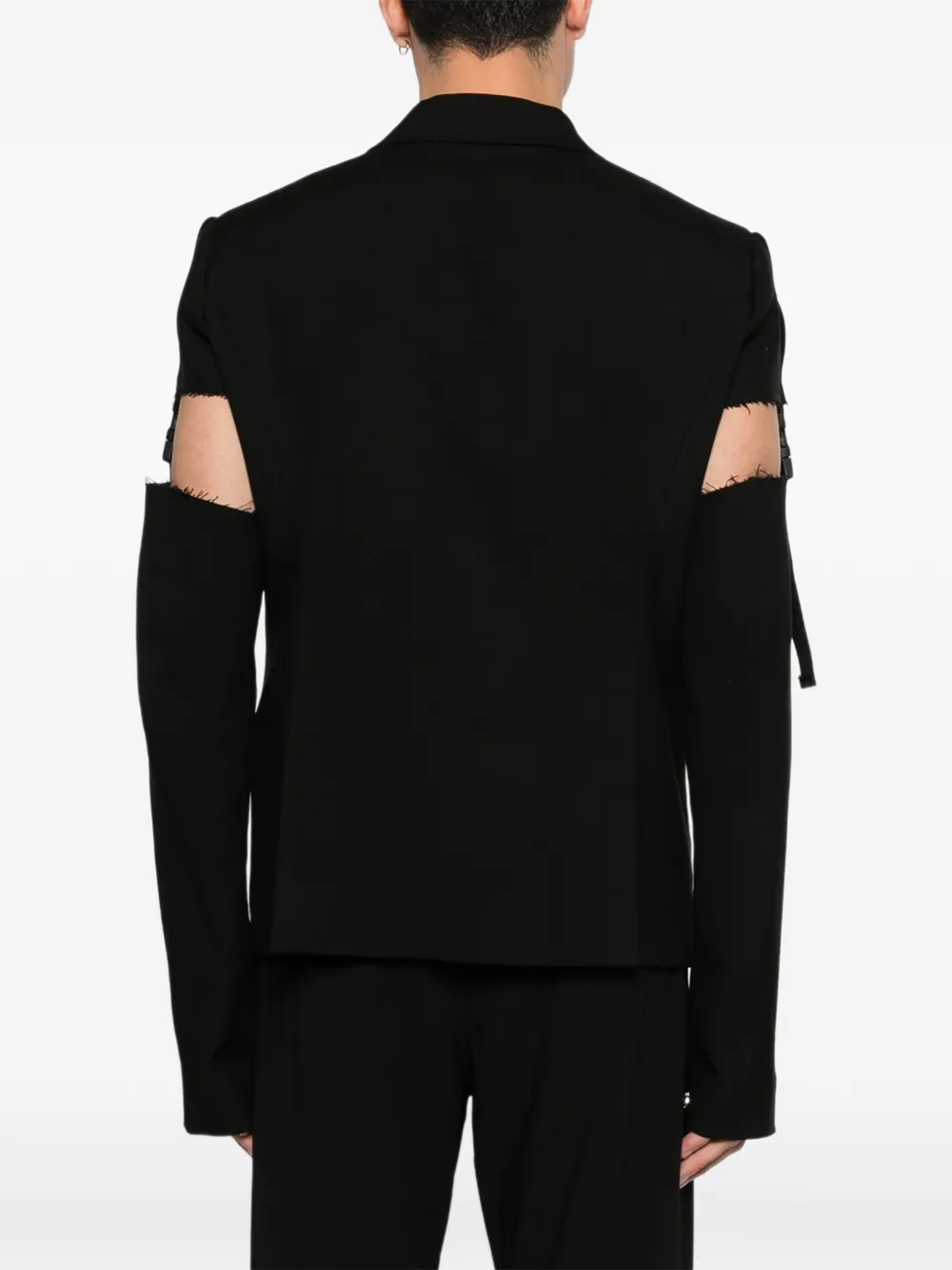 Vega zip-detail blazer