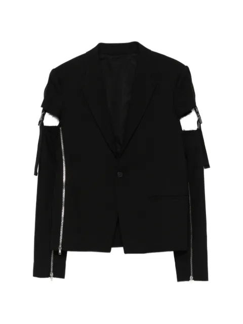 Rick Owens Vega zip-detail blazer