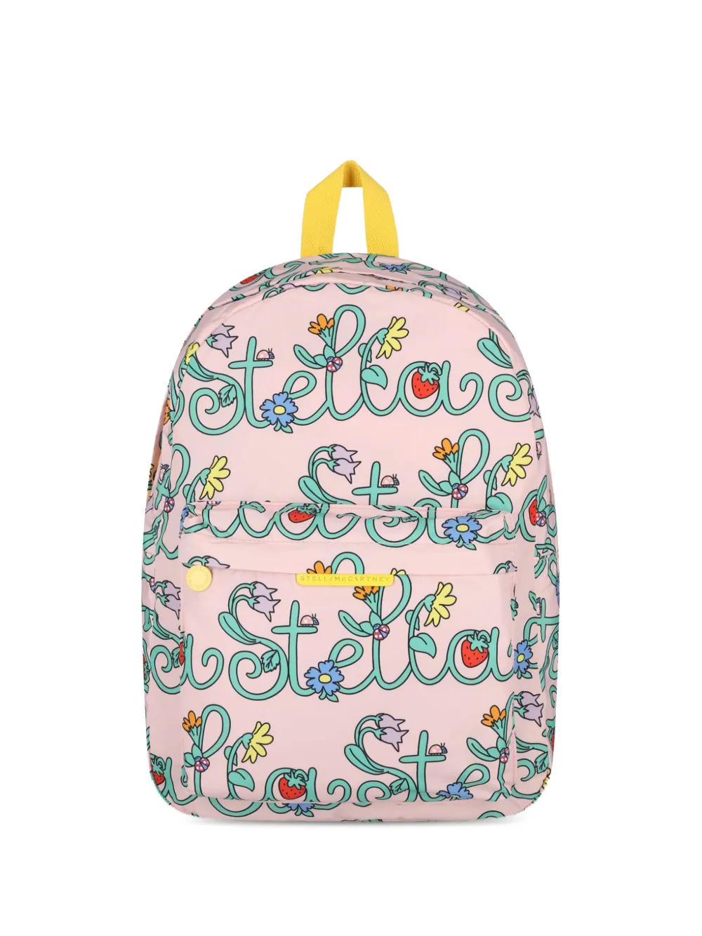 Stella McCartney Kids Zaino a fiori - Rosa
