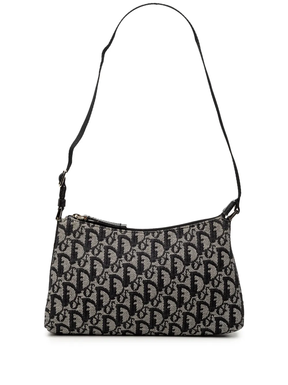 Christian Dior Pre-Owned 2004 Diorissimo Trotter Canvas shoulder bag - Black