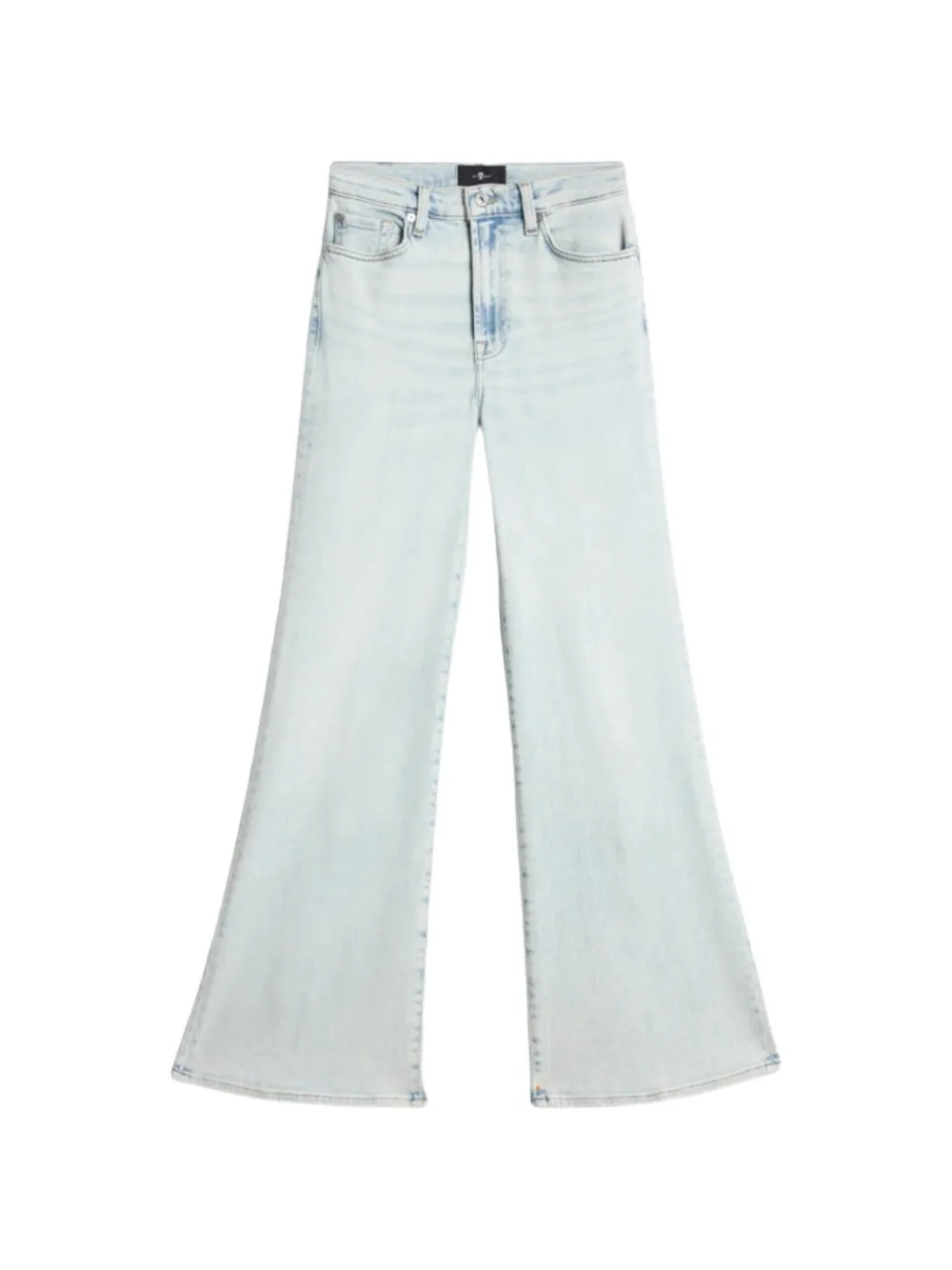 7 For All Mankind Jeans svasati a vita alta - Blu