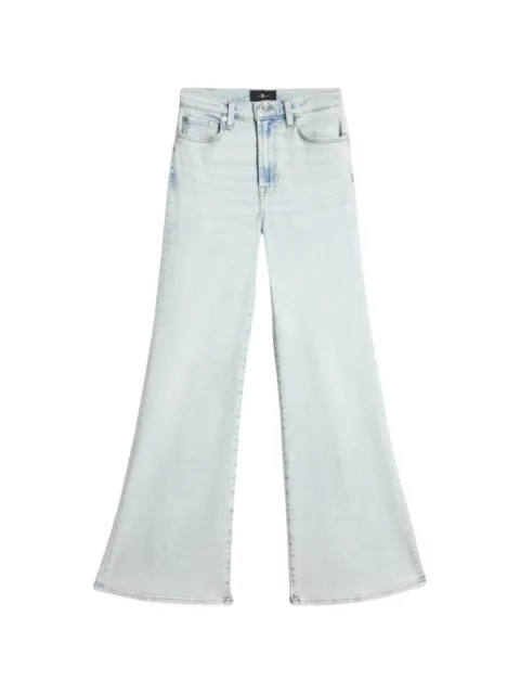 7 For All Mankind high-rise flared jeans