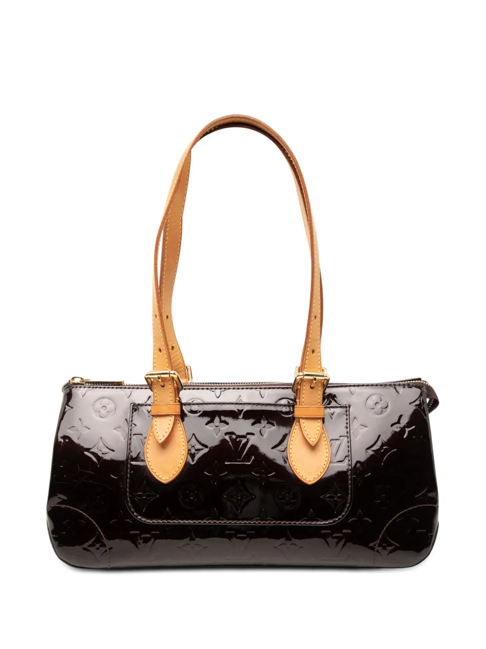 Louis Vuitton Pre-Owned 2007-2009 Monogram Vernis Rosewood Avenue shoulder bag - Viola