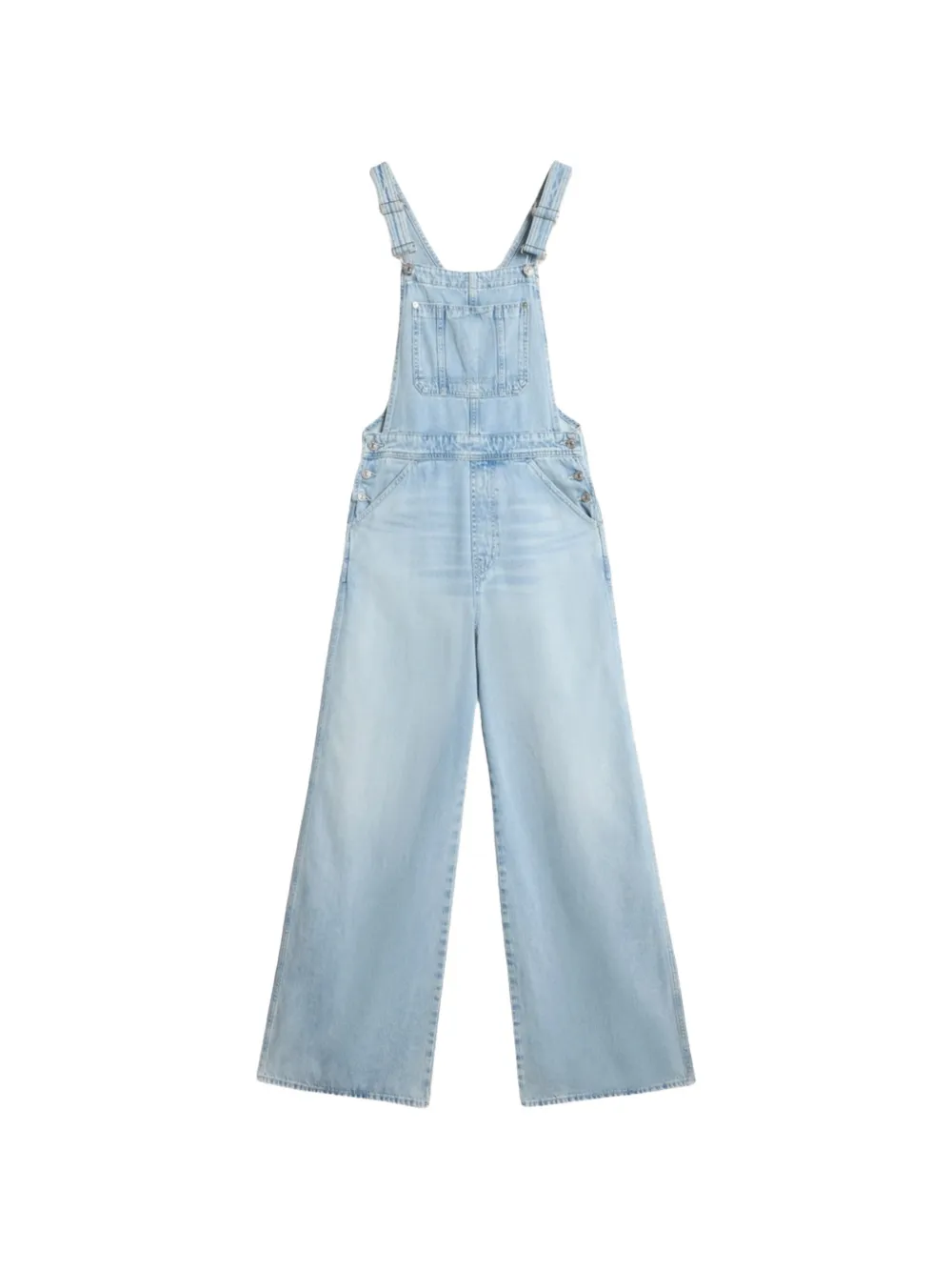 7 For All Mankind pocket jumpsuit - Blu