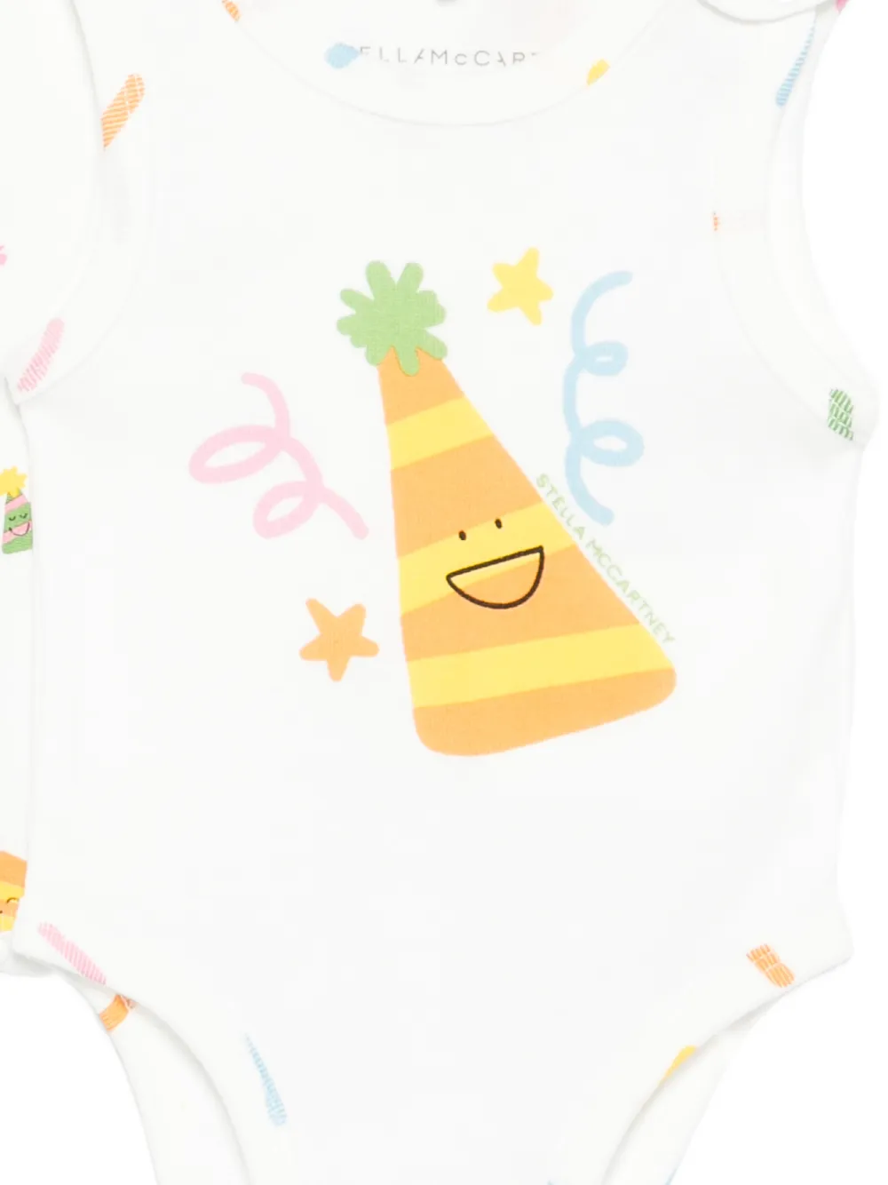 Stella McCartney Kids Romperset met print Wit