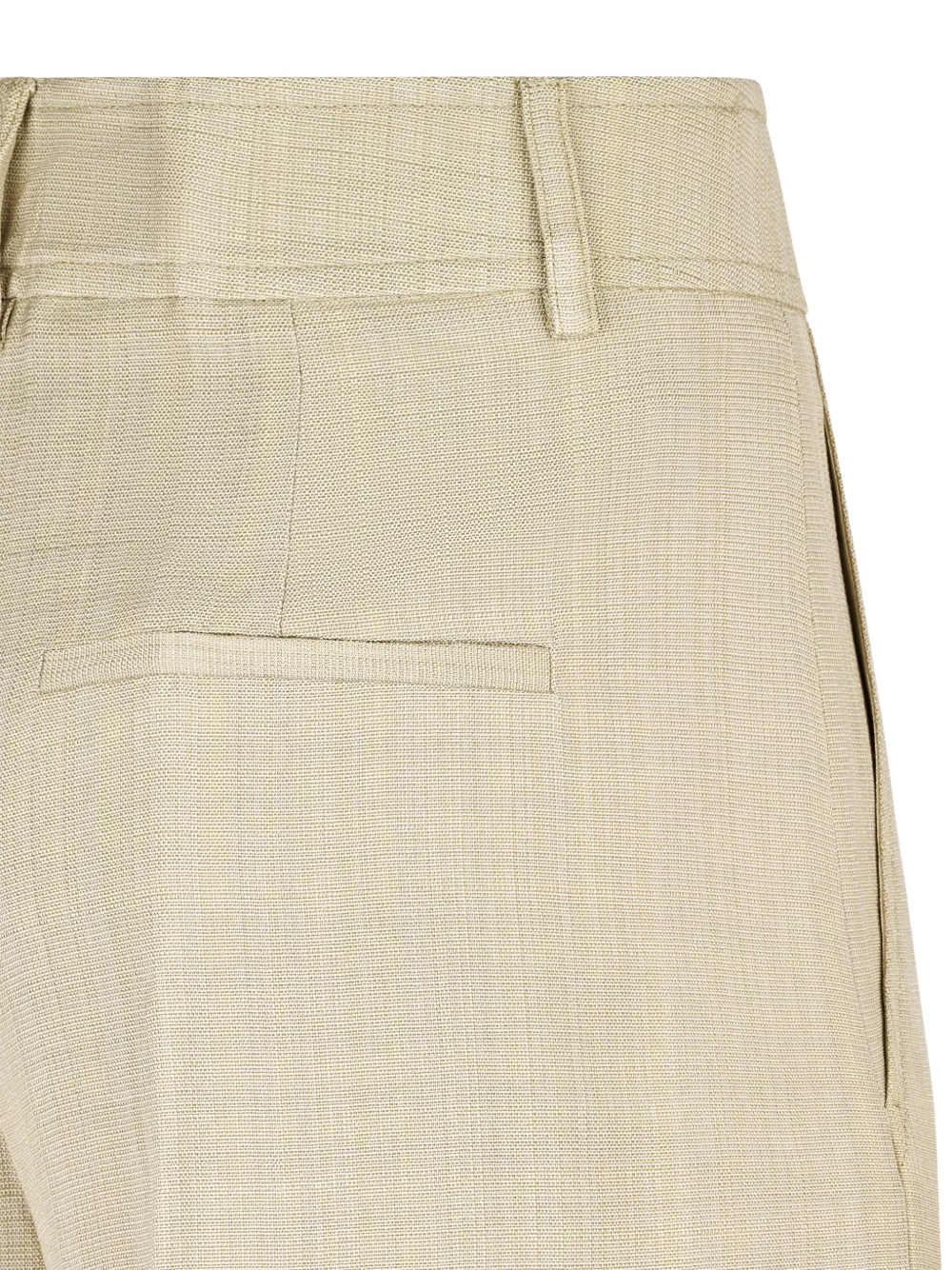 Forte Broek met riemlussen Beige