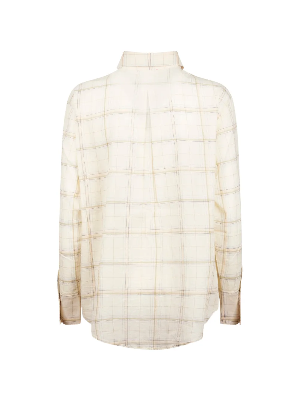  Forte Forte Checked Shirt - Neutrals 