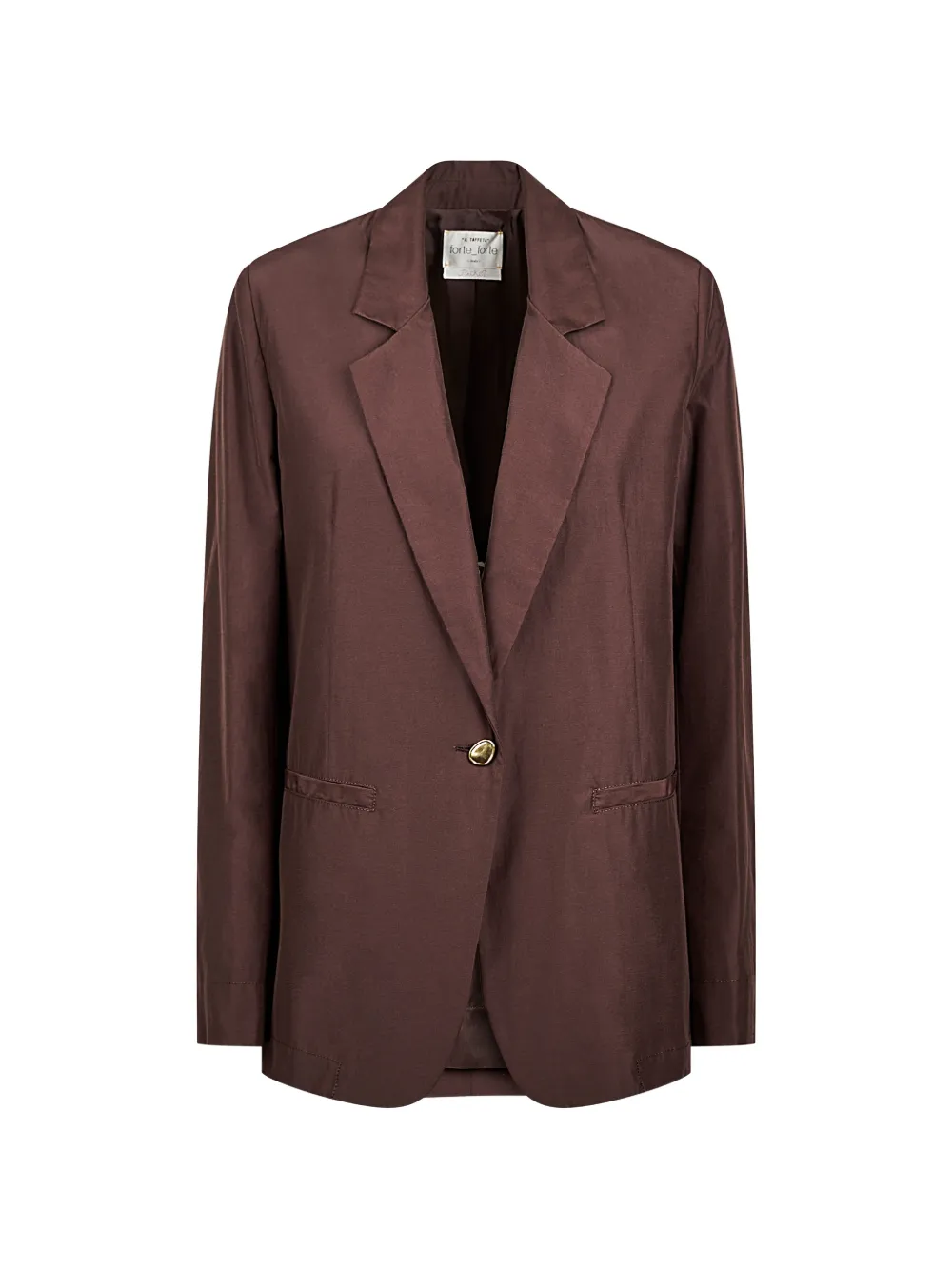 Forte Forte butto-fastening blazer - Brown