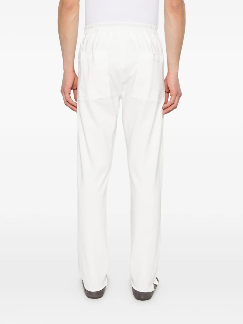 Rick Owens DRKSHDW Trainingsbroek met trekkoord Wit