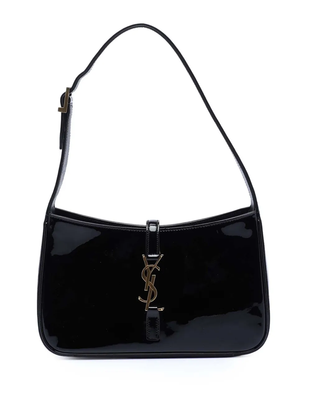 Saint Laurent Pre-Owned 2021 Patent Le 5 a 7 shoulder bag - Nero