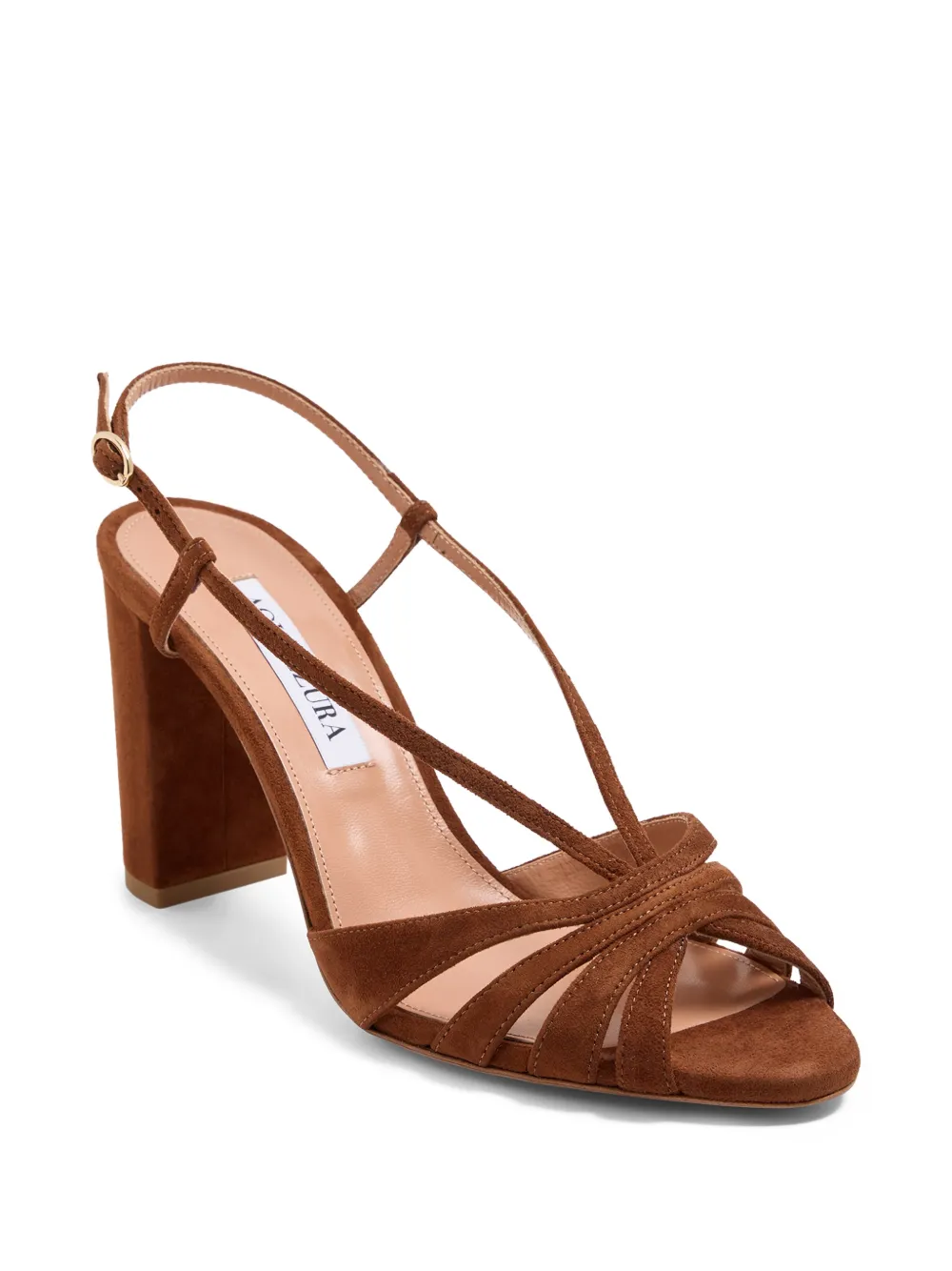 Aquazzura Aimée sandalen met bandjes Bruin