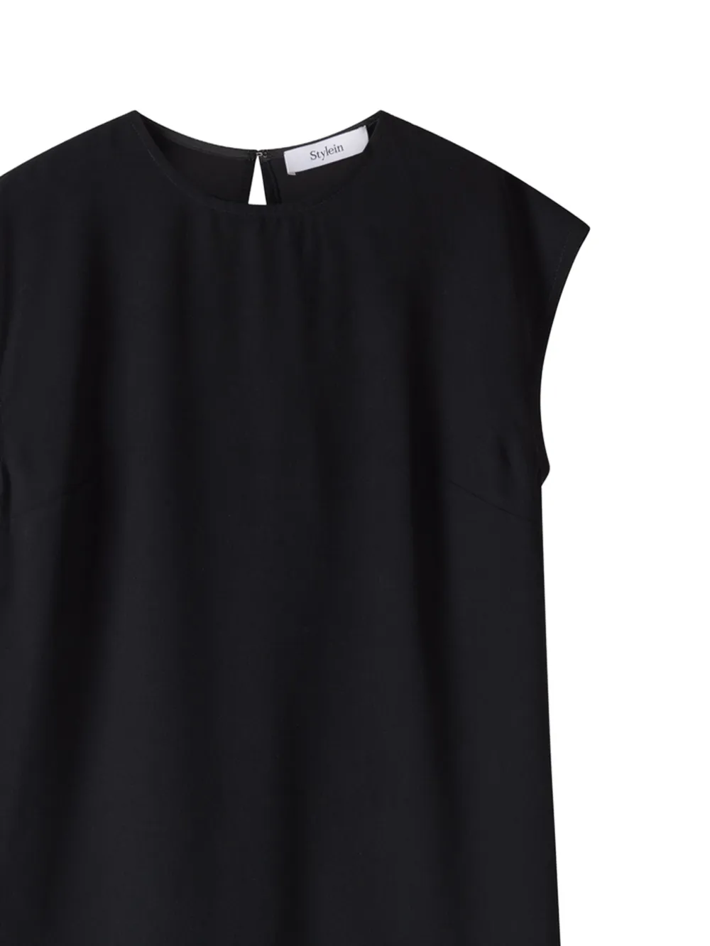 Stylein Mouwloze jurk Zwart