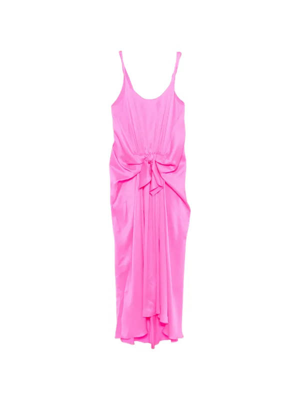 JW Anderson Knot Midi Dress in Pink