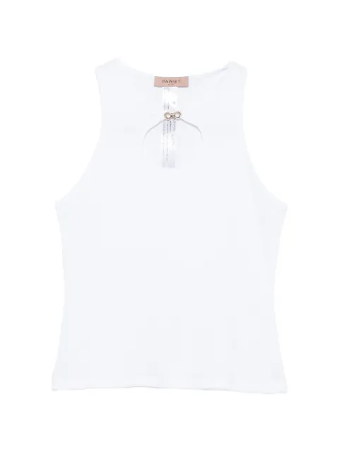 TWINSET cut-out embellished top