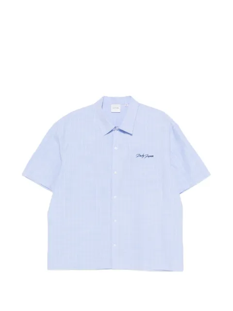 Daily Paper striped patch-pocket shirt