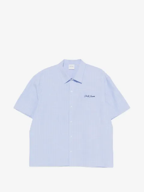Daily Paper striped patch-pocket shirt