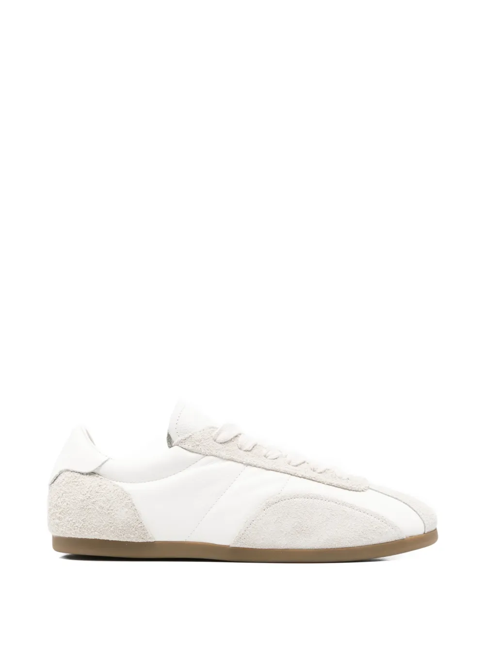 Represent Panelled Lace-up Sneakers In White