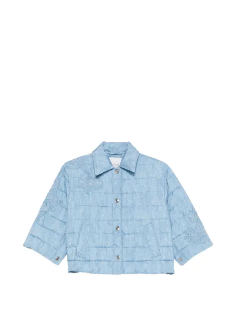 ERMANNO FIRENZE quilted embroidered jacket