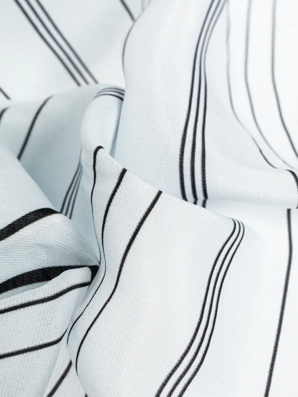  Samsoe Samsoe Sahailan Striped Scarf - White 