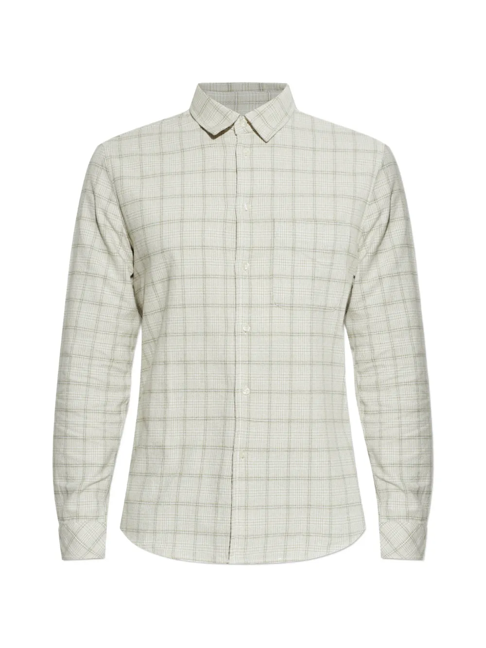 SAMSOE SAMSOE Saliam Nj checked shirt - Nude