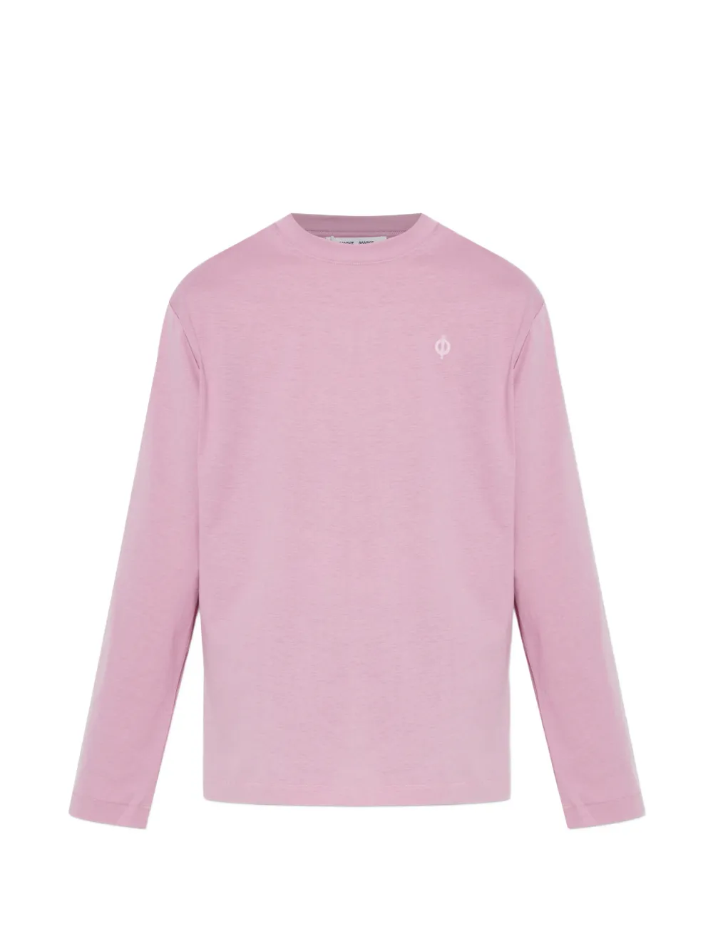 SAMSOE SAMSOE Sadove long-sleeve graphic T-shirt - Rosa