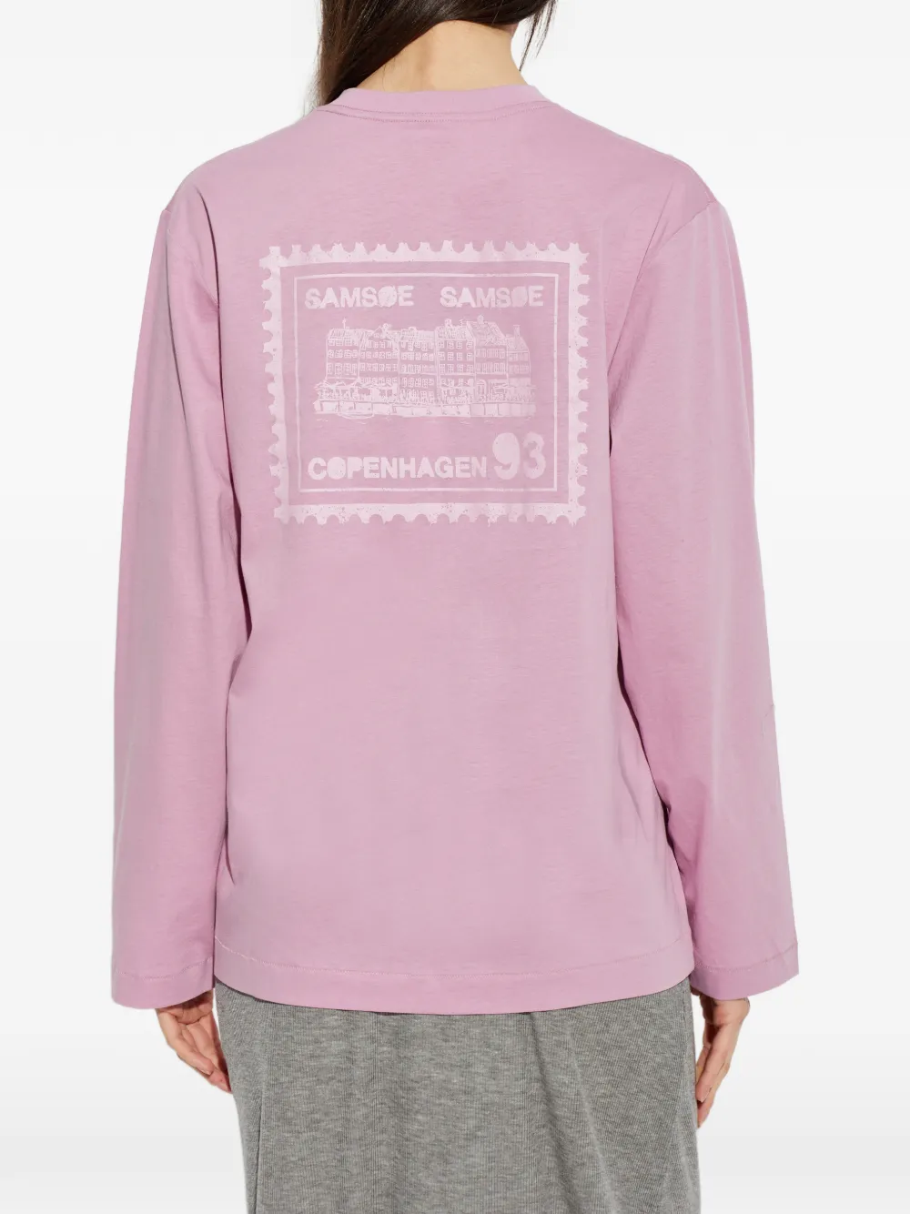 Sadove Long-Sleeve Graphic T-Shirt