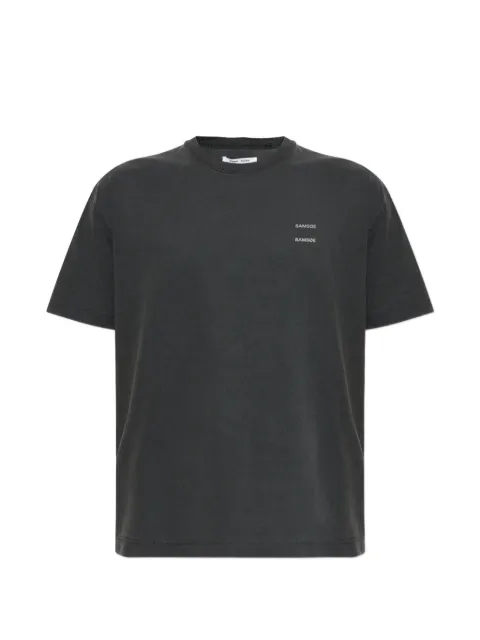 SAMSOE SAMSOE logo-detail T-shirt
