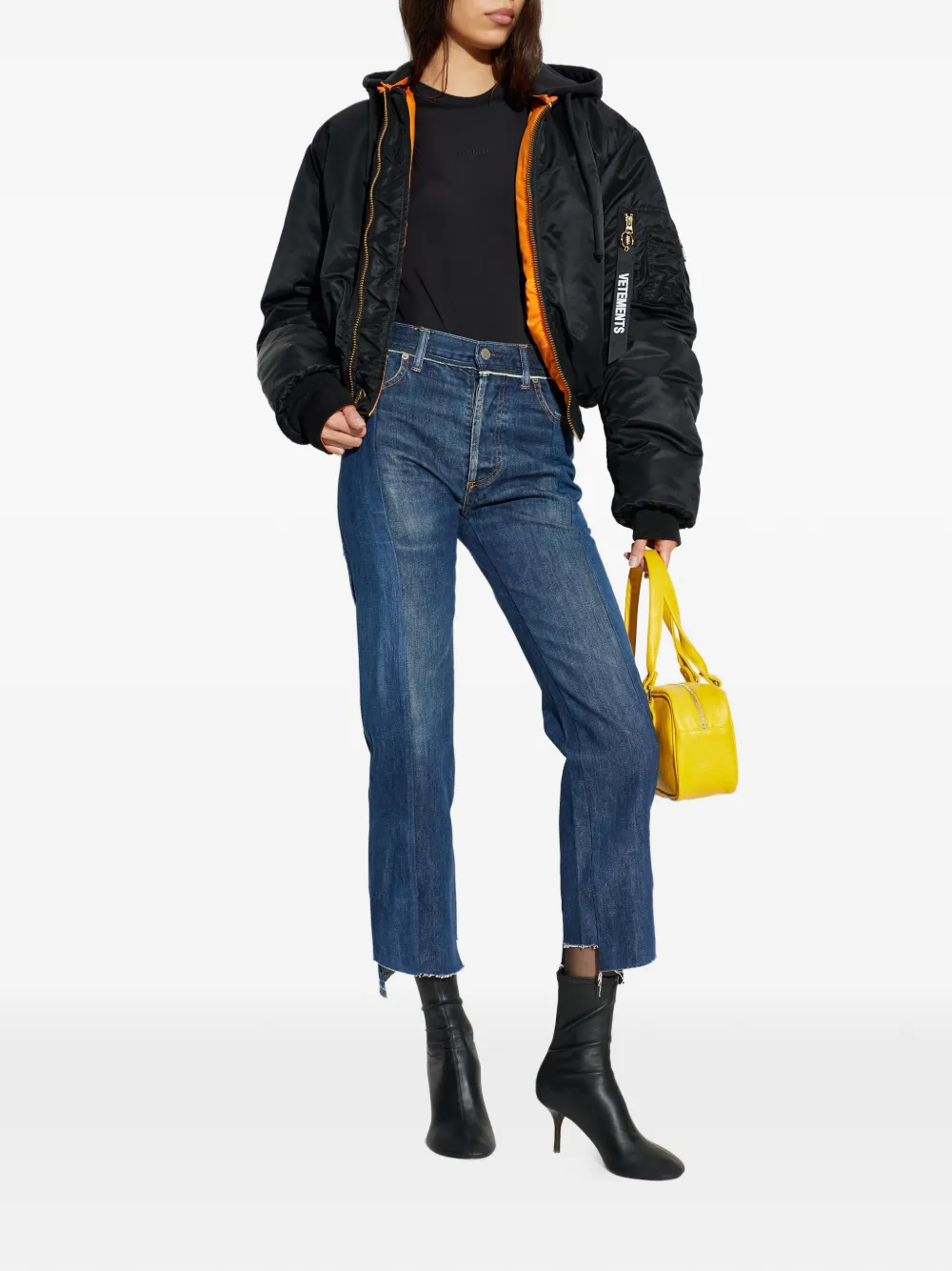  Vetements Frayed Jeans - Blue 
