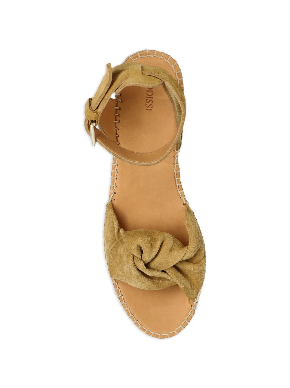  Odissì Knot Ankle Strap Sneakers - Yellow 