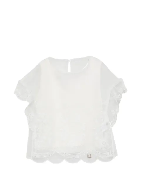 ELIE SAAB JUNIOR ruffled top